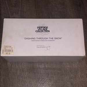 Heritage Village  “Dashing through the snow”